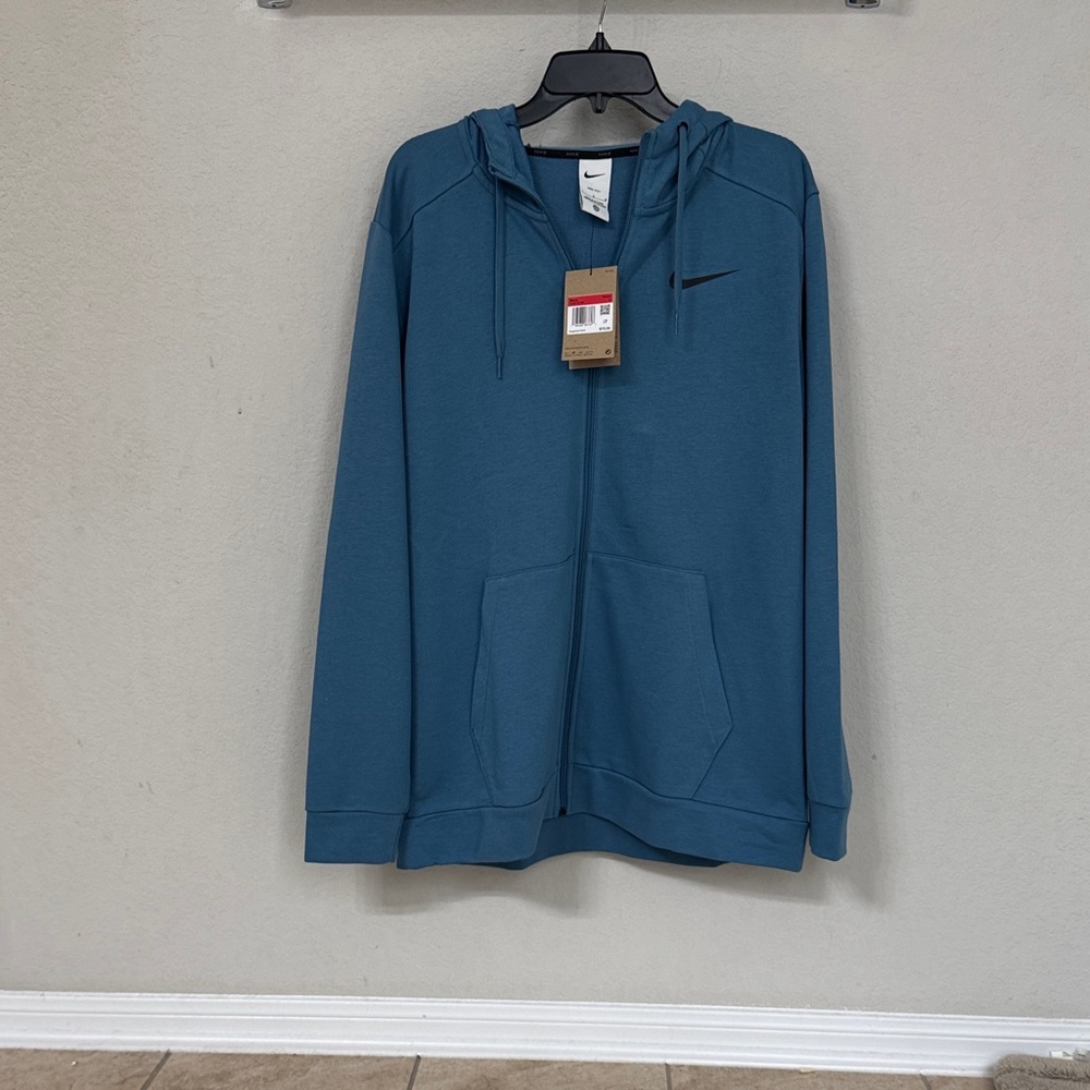 Nike Teal Full-Zip Hoodie